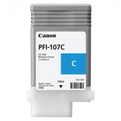 Картридж струйный CANON (PFI-107C) iPF680/685/780/785, голубой, оригинальный, ресурс 130 мл, 6706B001