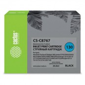 Картридж струйный CACTUS (CS-C8767) для HP Deskjet 6843/Officejet 7413, черный