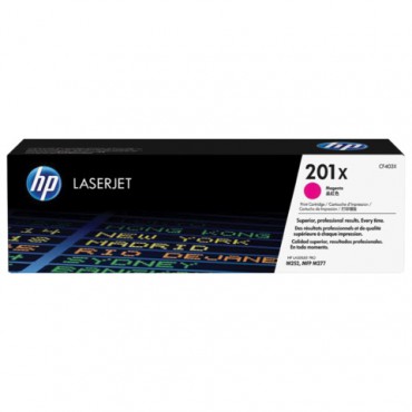 Картридж лазерный HP (CF403X) LaserJet Pro M277n/dw/M252n/dw, №201X, пурпурный, оригинальный, ресурс 2300 страниц